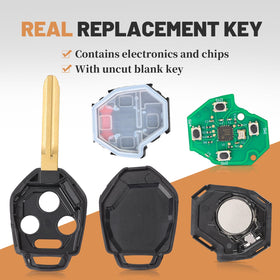 Keyecu remote inserted in ignition showing programmed starting benefit