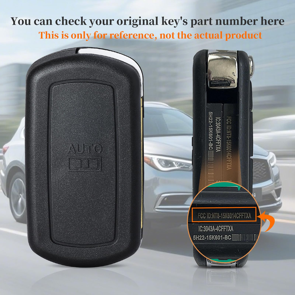 Keyecu next to credit card to show compact size and easy carry benefit