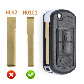 Keyecu uncut blade and included battery shown for ready-to-cut convenience