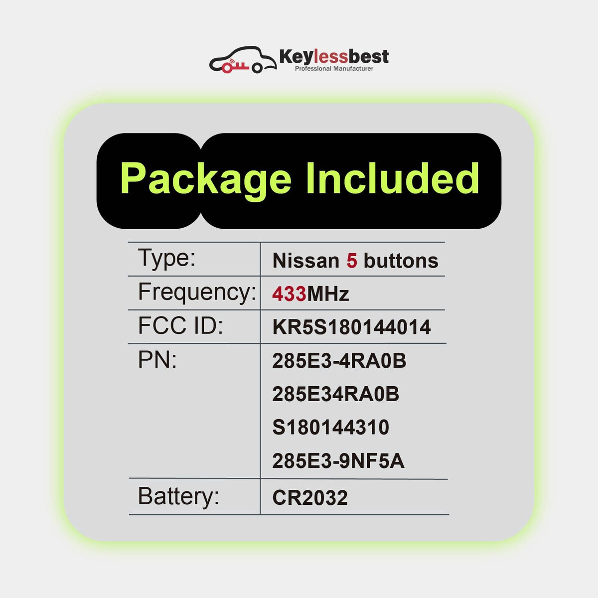 Keylessbest close-up of buttons and logo for precise tactile feedback and reliable presses