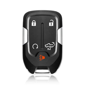 Keylessbest front view of 5-button fob showing ergonomic design and clear icons