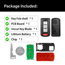Keylessbest fob beside standard house key showing compact size for convenient everyday carry