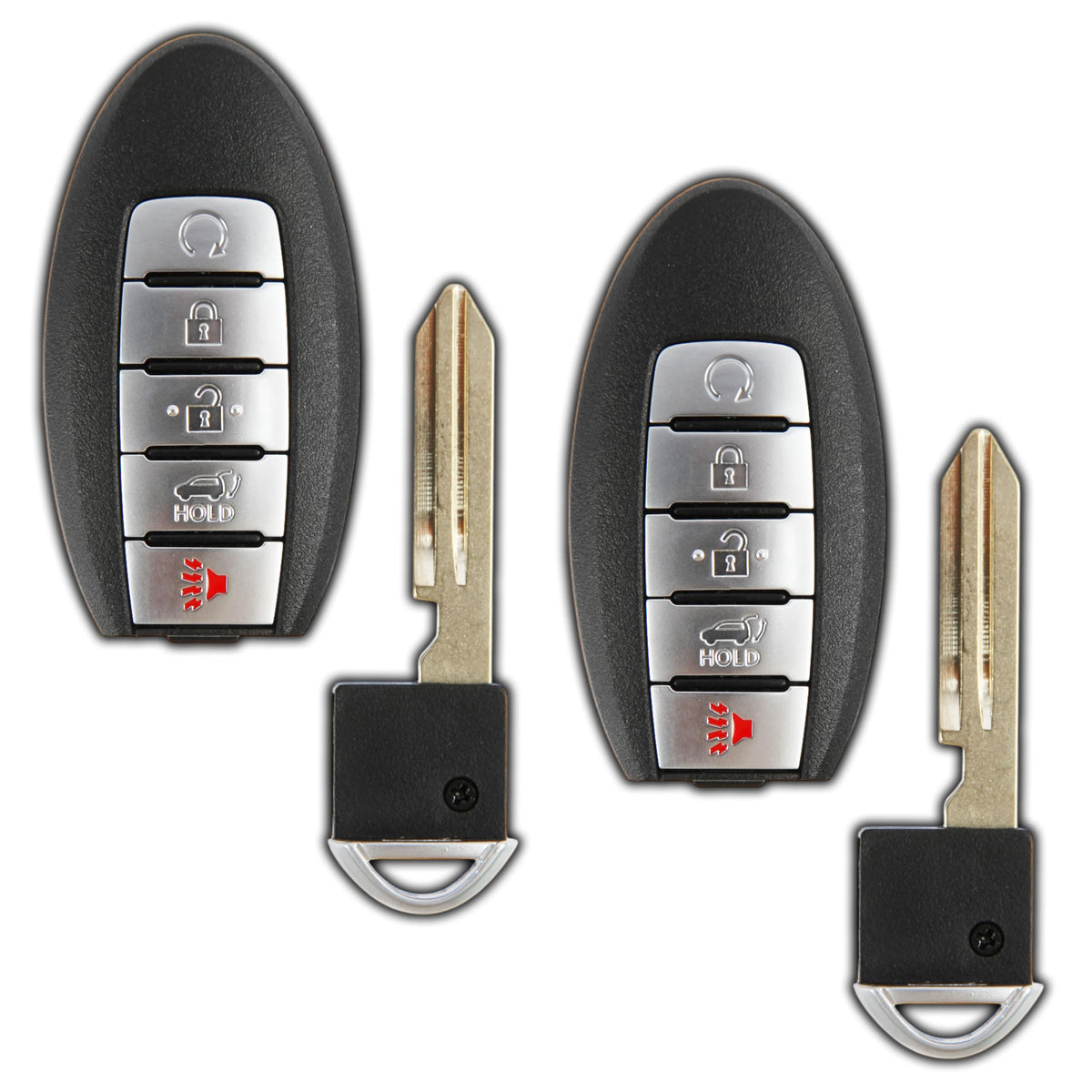 KeylessOption rear view revealing battery compartment preinstalled for instant use and convenience