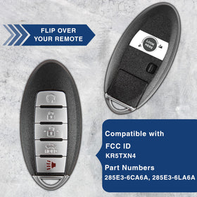KeylessOption fob in hand illustrating size and portability for everyday convenience