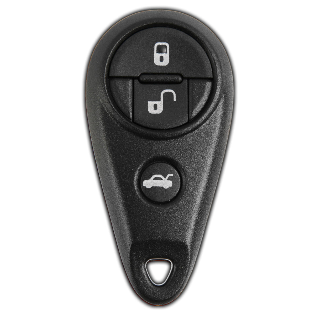 KeylessOption front view of two 4-button fobs showing compatible design and convenience