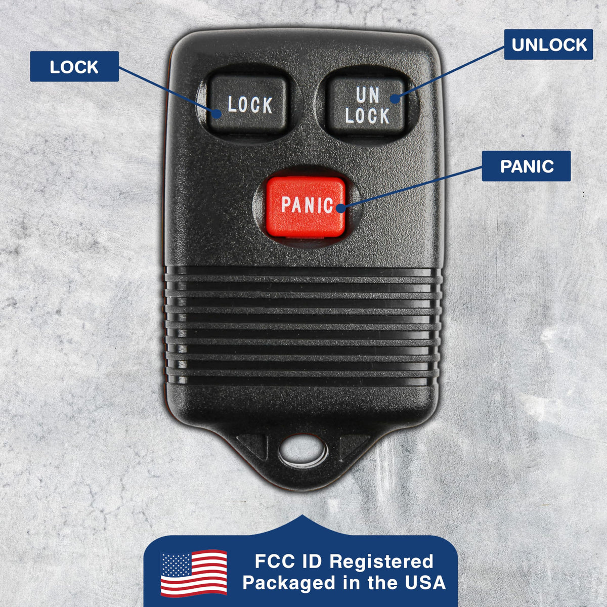 KeylessOption remote next to vehicle illustrating straightforward installation