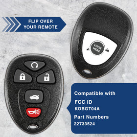KeylessOption beside car key for scale demonstrating compact footprint