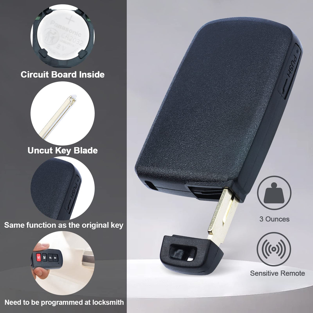 Keymall in hand demonstrating ergonomic design and convenient handling