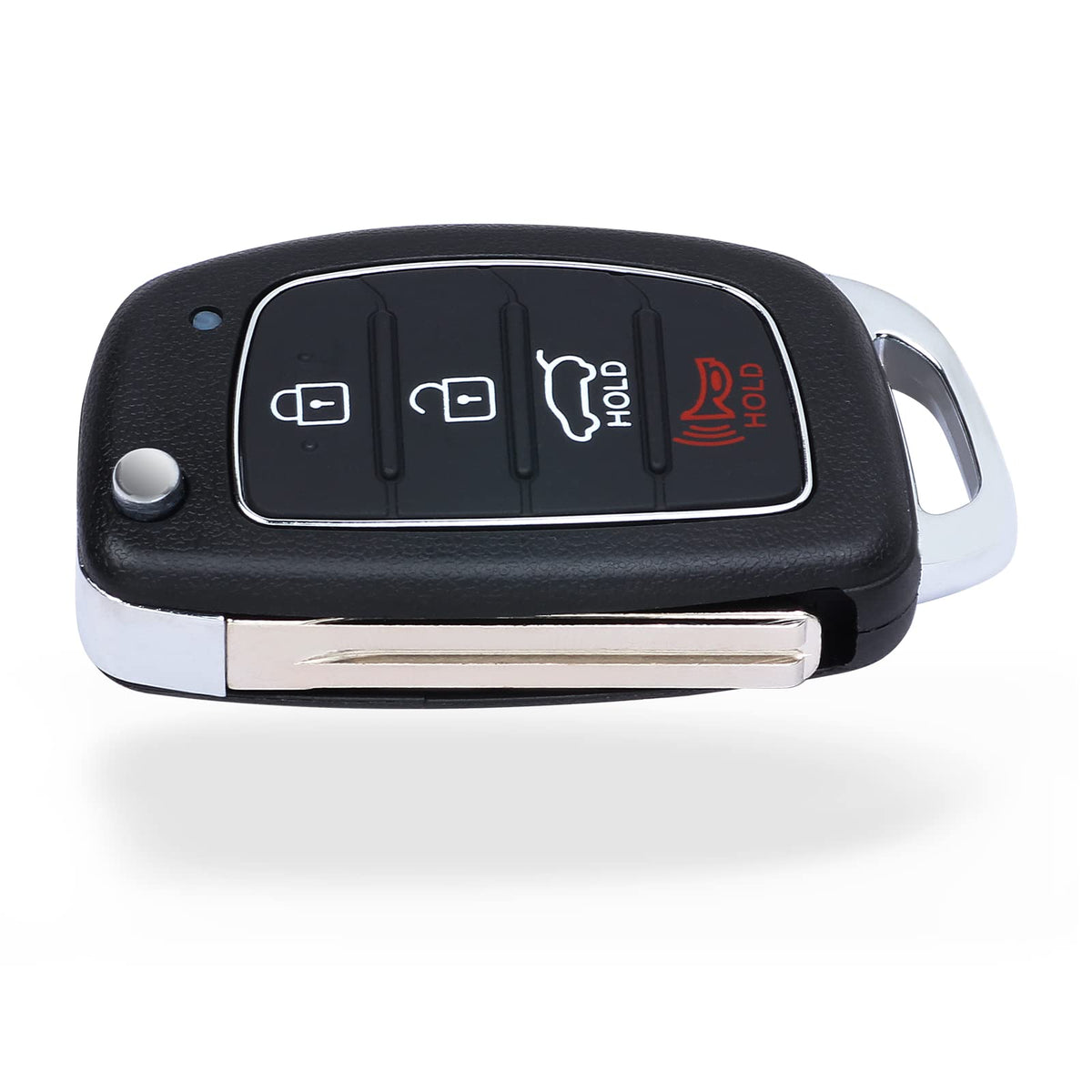 Keymall remote being used at a car door for convenient access