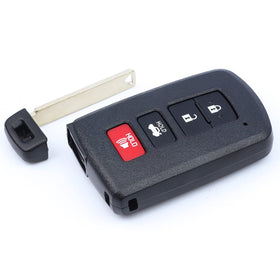 Keymall packaging with remote and uncut key showing ready-to-program kit