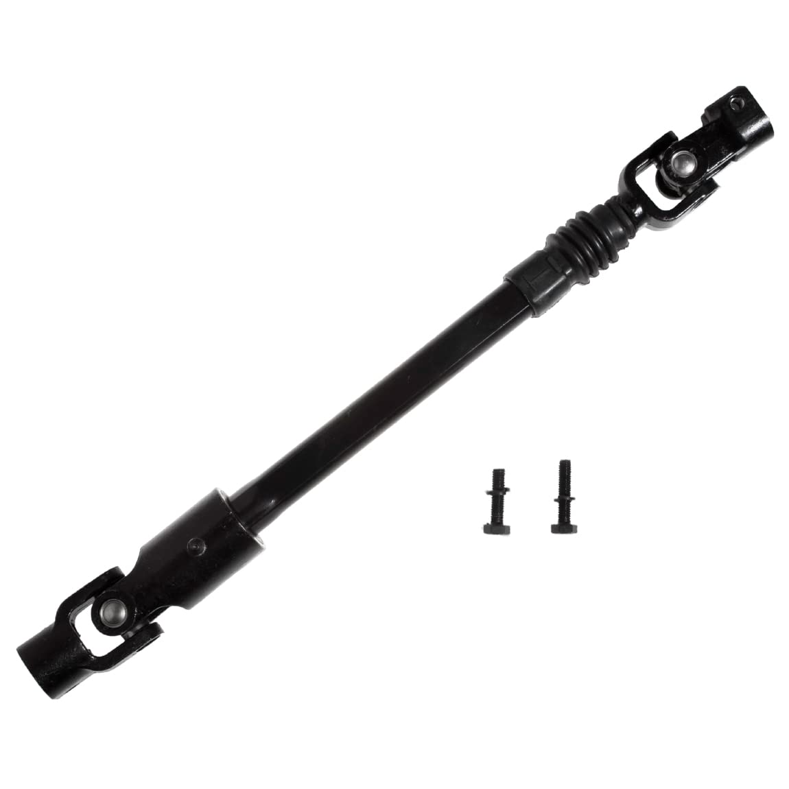 KEYOOG lower steering shaft front view showing fitment and alignment benefit