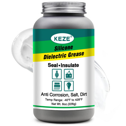 Keze front packaging showing jar and label for clear identification and protection