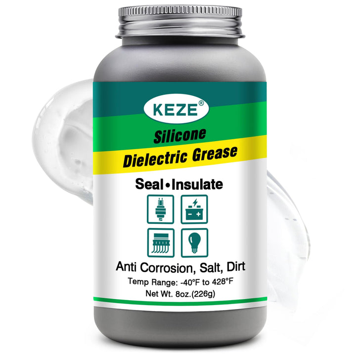 Keze front packaging showing jar and label for clear identification and protection