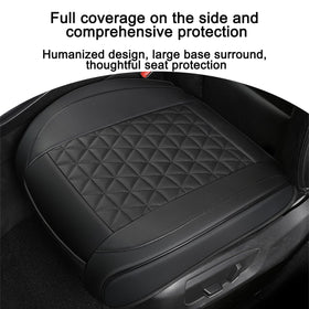 KHGUZ seat coverage scale comparison displaying how pad protects seat base