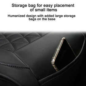 KHGUZ storage pocket detail showing easy access and added in-car organization