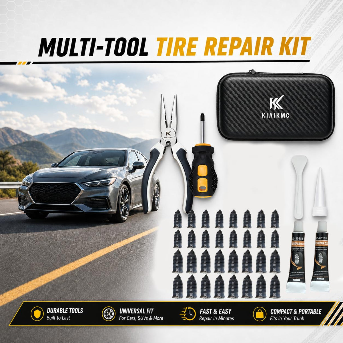 kiaikmc rubber cement tube ready to apply for improved seal durability