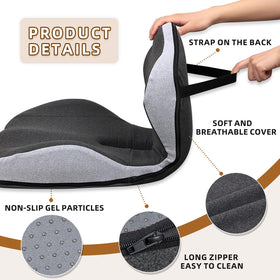Kicknove in office chair improving seating support and comfort