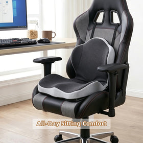 Kicknove in wheelchair demonstrating portable ergonomic support