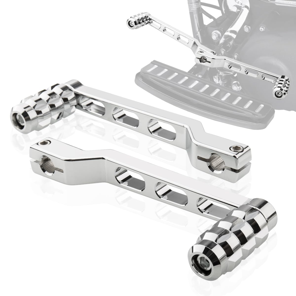 KICRY front view of heel toe shifter levers showing complete gloss-black finish and fit benefit