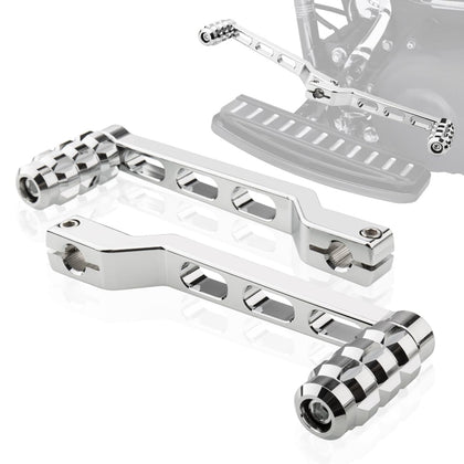 KICRY front view of heel toe shifter levers showing complete gloss-black finish and fit benefit