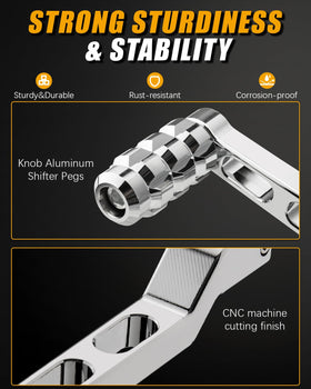KICRY shifter levers next to ruler for scale showing compact size and accurate fit benefit