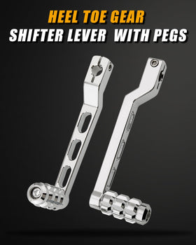KICRY side profile installed on Harley showcasing improved looks and secure shifting benefit