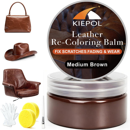KIEPOL front packaging showing kit contents and medium brown color benefit