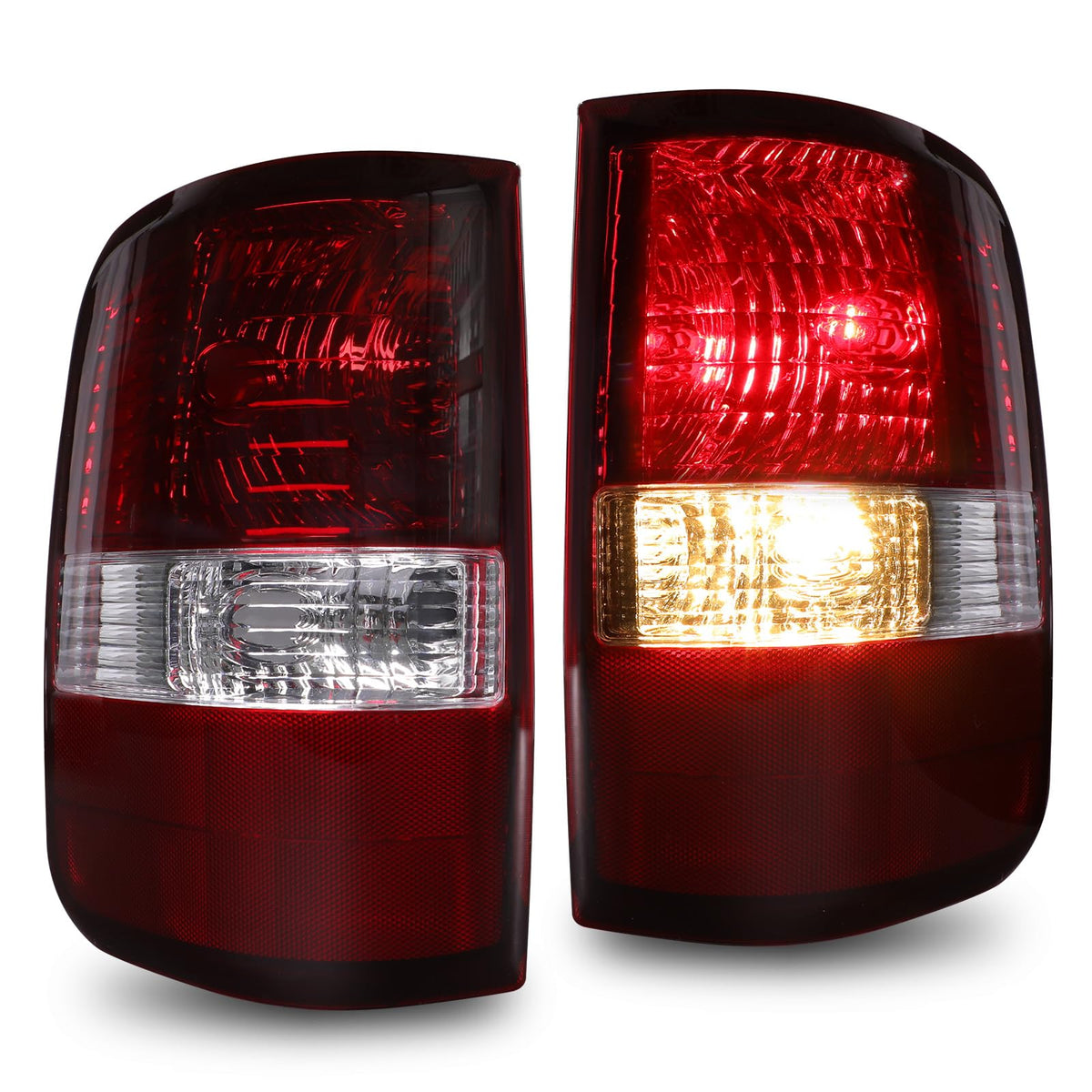 KIGEMOS front packaging showing smoked red tail lights and ready-to-install benefit