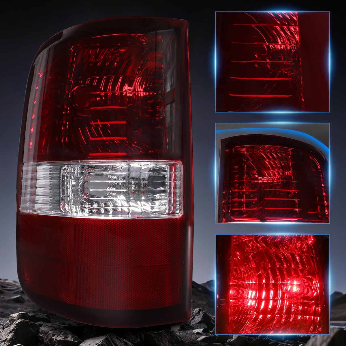 KIGEMOS installed on F-150 rear view showing improved rear styling benefit