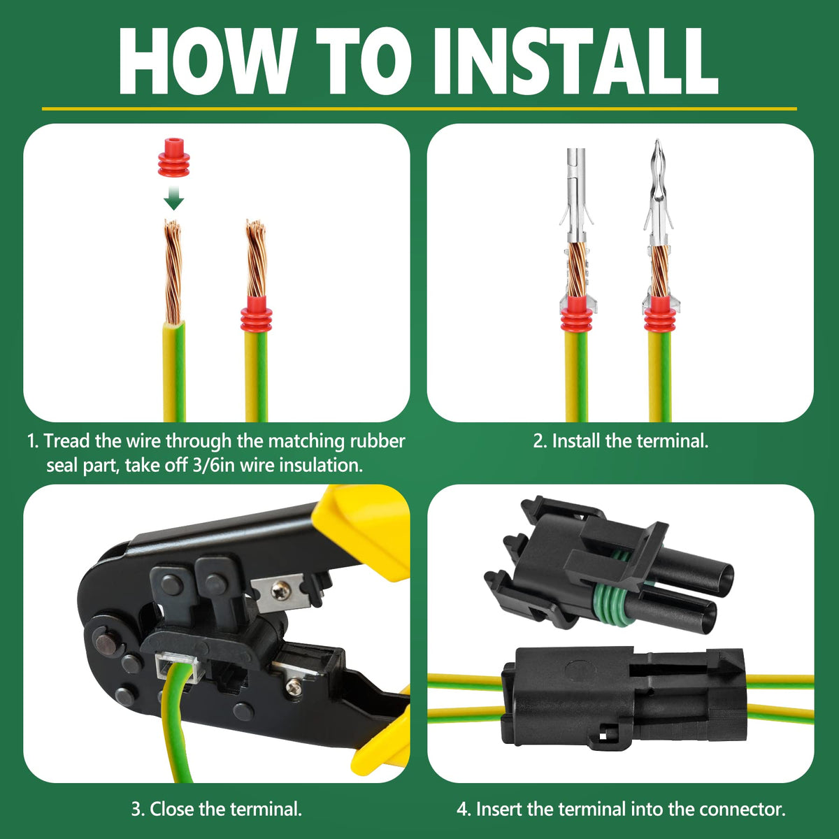 Kikerike insertion tools and components demonstrating quick assembly benefit