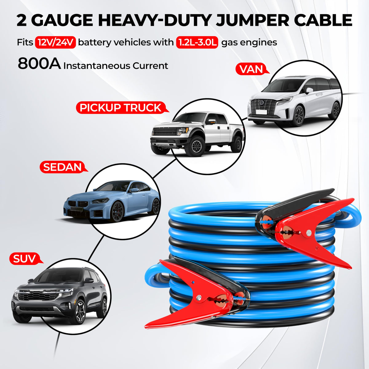 KIKIRV cable stretched to show full 20ft reach for flexible positioning
