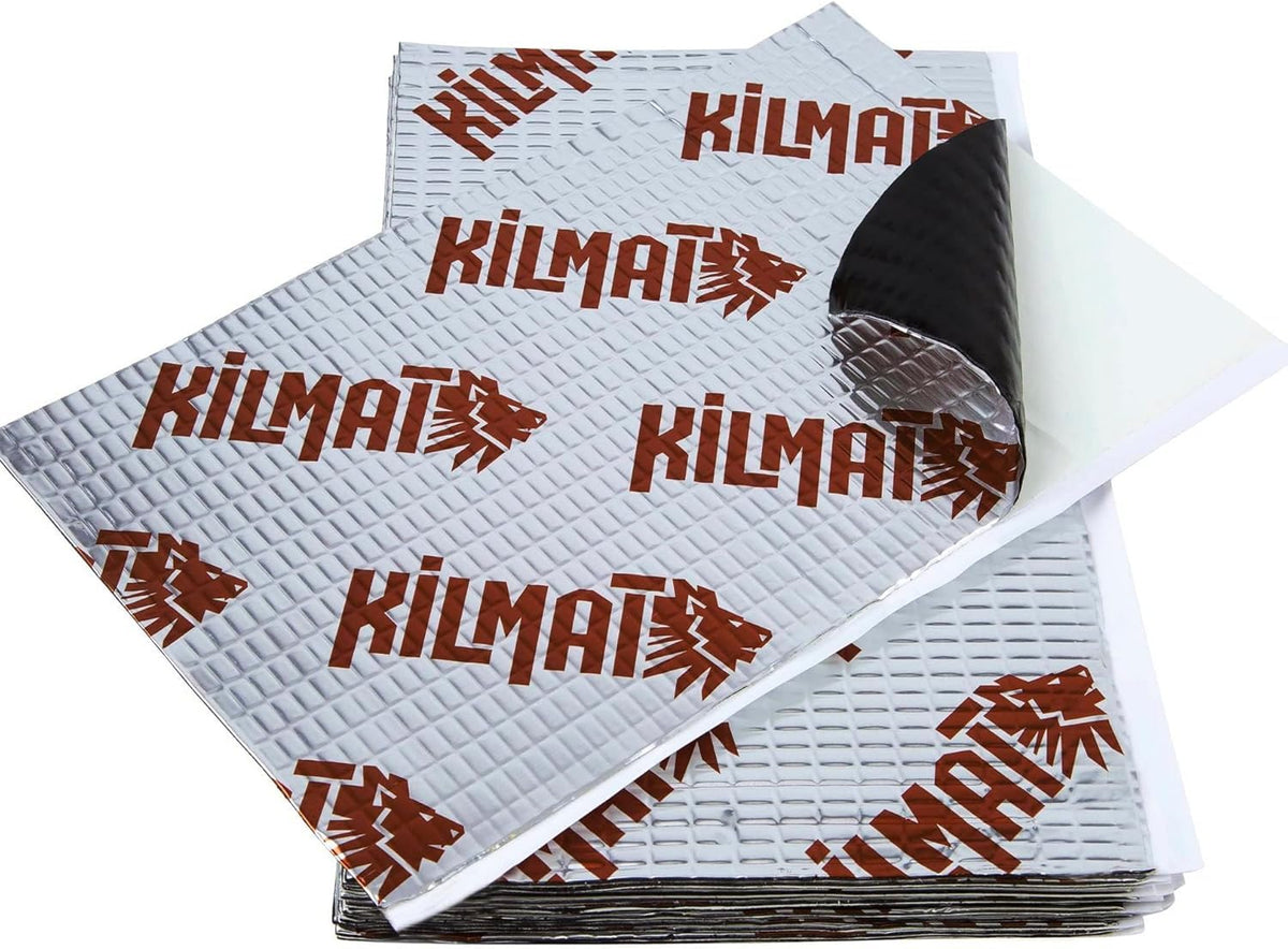 KILMAT butyl adhesive back exposed for strong bond benefit