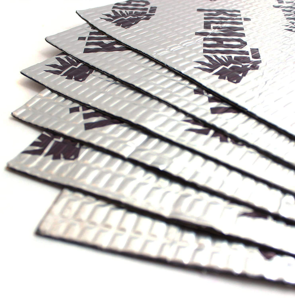 KILMAT aluminum foil surface reflecting light, indicating heat resistance