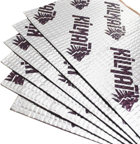 KILMAT foil texture close-up showing embossed indicator, benefit proper bonding