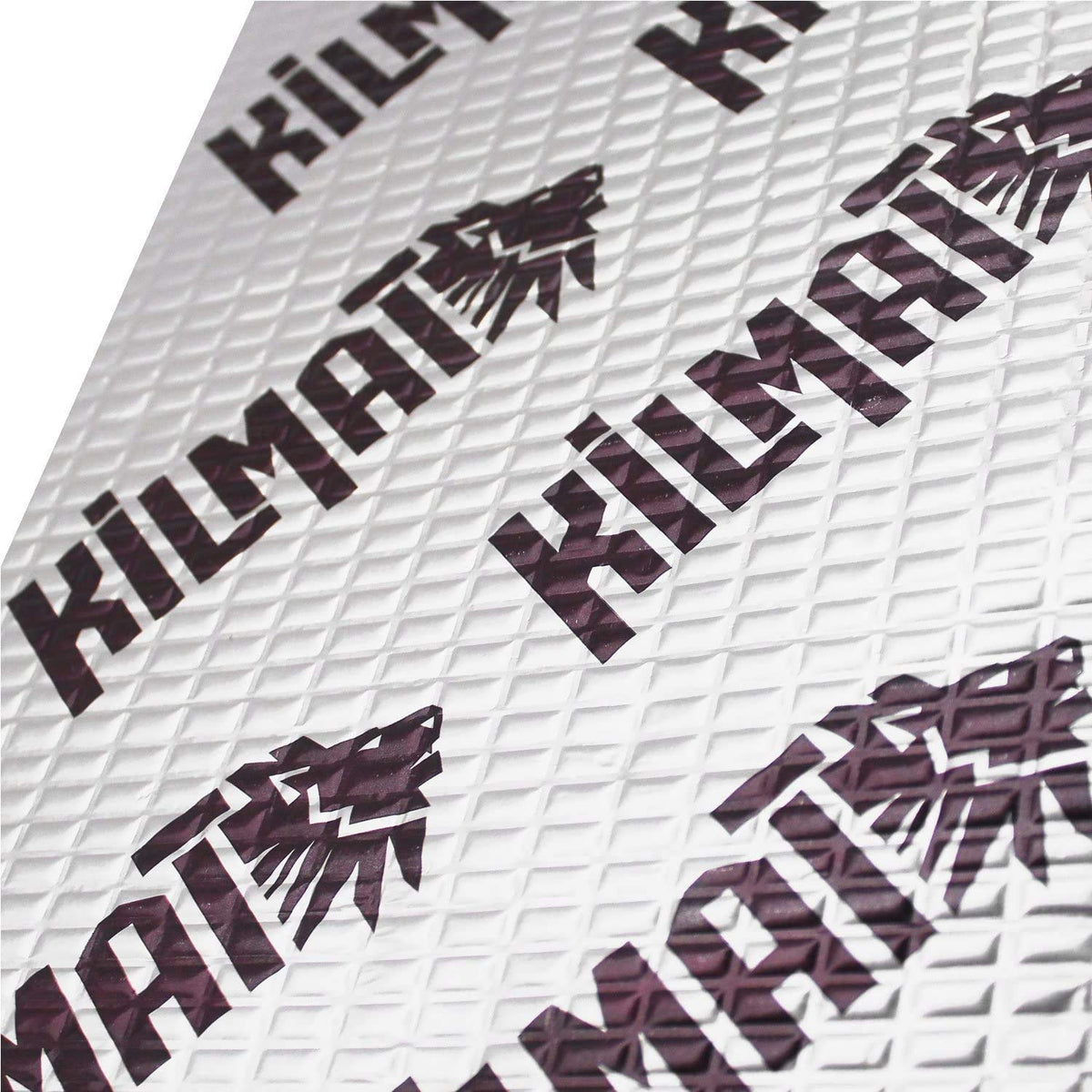 KILMAT applied inside a car door panel, benefit reduced speaker vibration