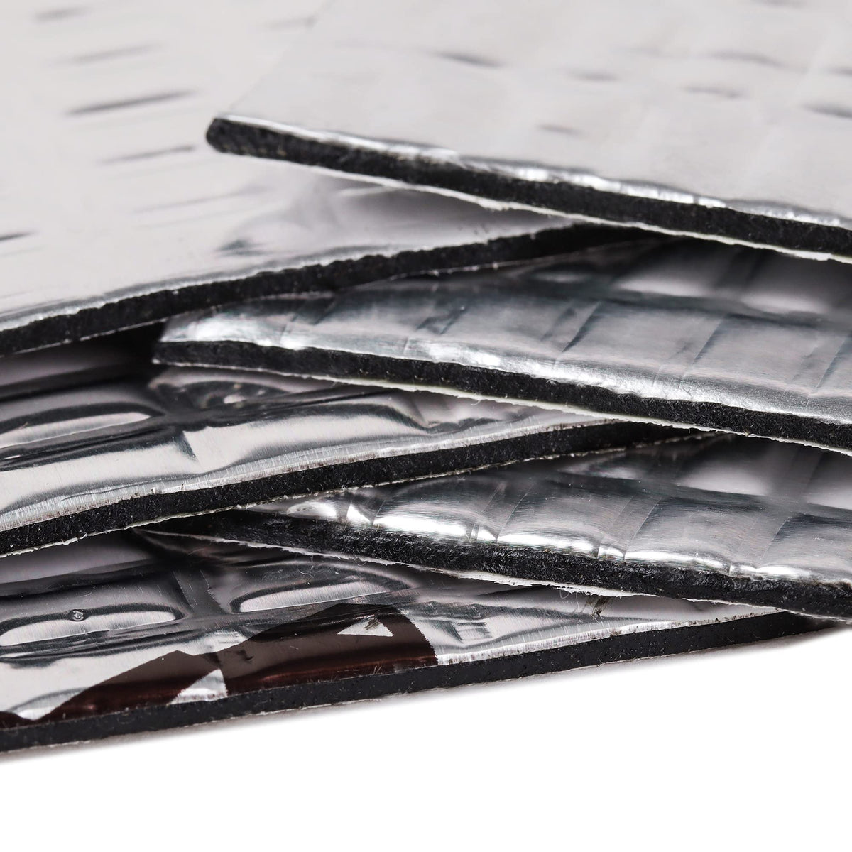 KILMAT sheet edge thickness view showing 2.5 mm damping benefit