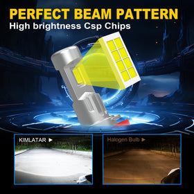 KIMLATAR beam pattern on road improving night visibility