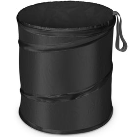 Kincown front view of car trash can showing tidy storage benefit