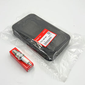 KINDZA air filter front view showing clean media and improved airflow