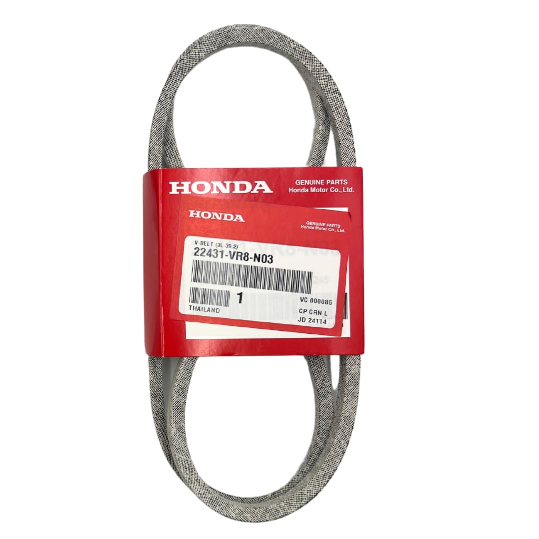 KINDZA belt next to measuring tape showing 3L-39.2 size for accurate compatibility confirmation