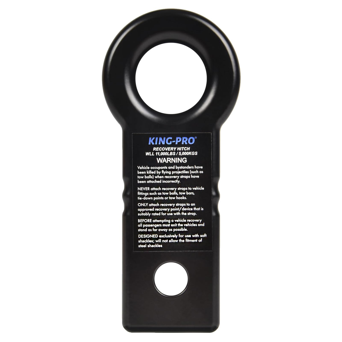 KING-PRO in-use on a truck during vehicle recovery showcasing reliable anchor performance