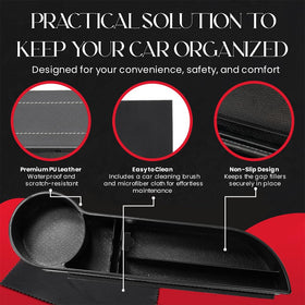 KINGALL close-up of PU leather texture, durable and easy-care