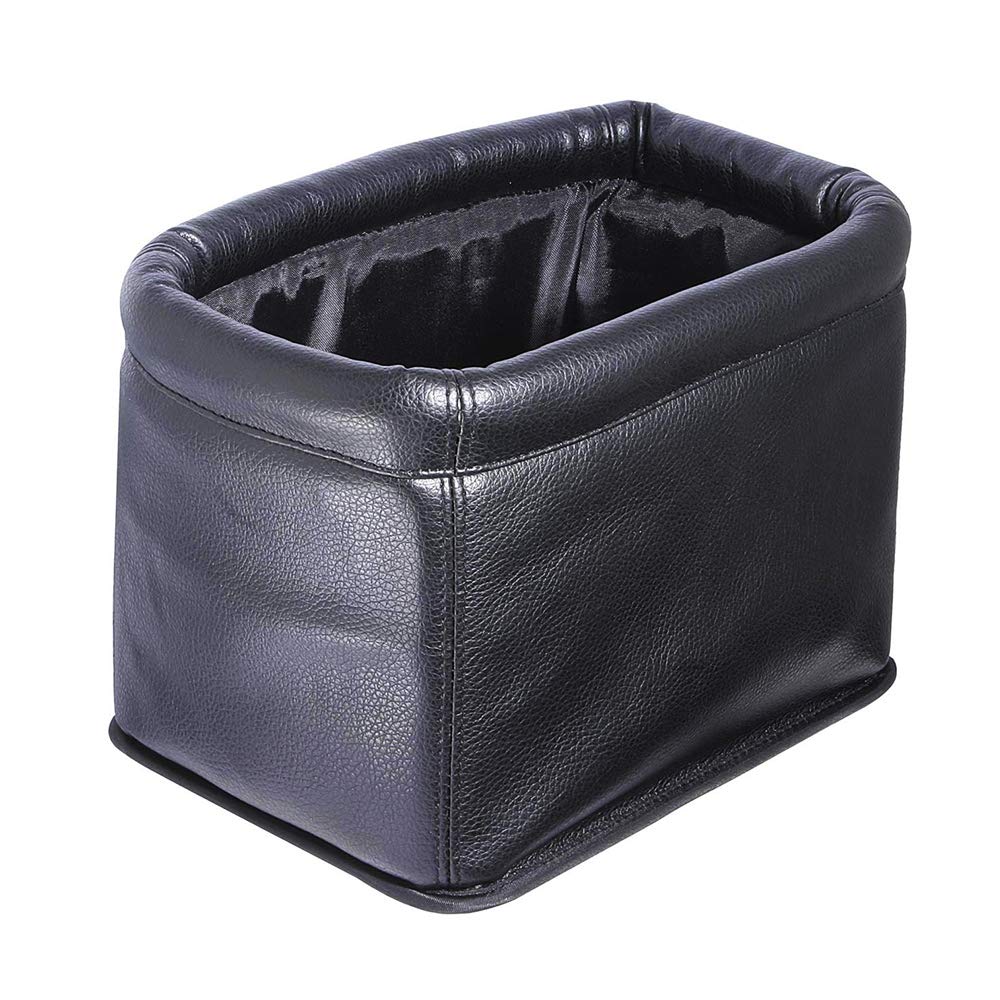 KINGBERWI front view showing sleek black leather look and refined appearance