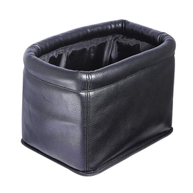 KINGBERWI front view showing sleek black leather look and refined appearance