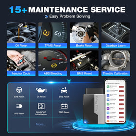 KINGBOLEN Ediag Elite app live-data screen showing graphs and gauges for fast troubleshooting