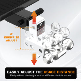 Kingfun locking pins detail showing dual locks for theft prevention