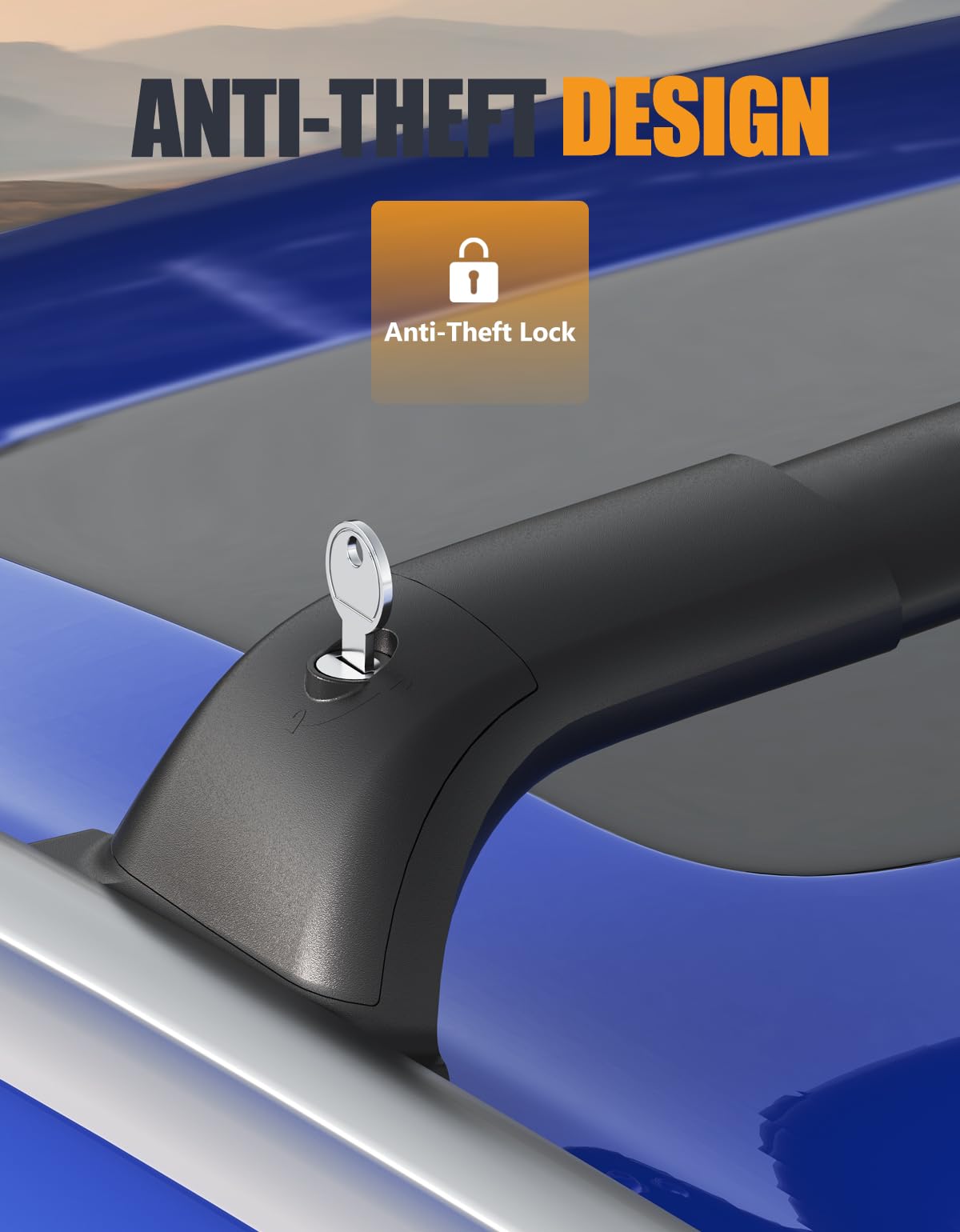 KINGGERI bracket detail showing high-grade aluminum ends for extra durability