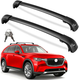 KINGGERI front view of crossbars showing clean fit and secure mount
