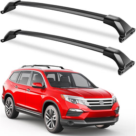 KINGGERI front view installed on Honda Pilot showing secure fit and clean look