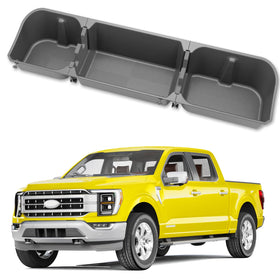 KINGGERI front view under seat storage showing neat hidden storage benefit